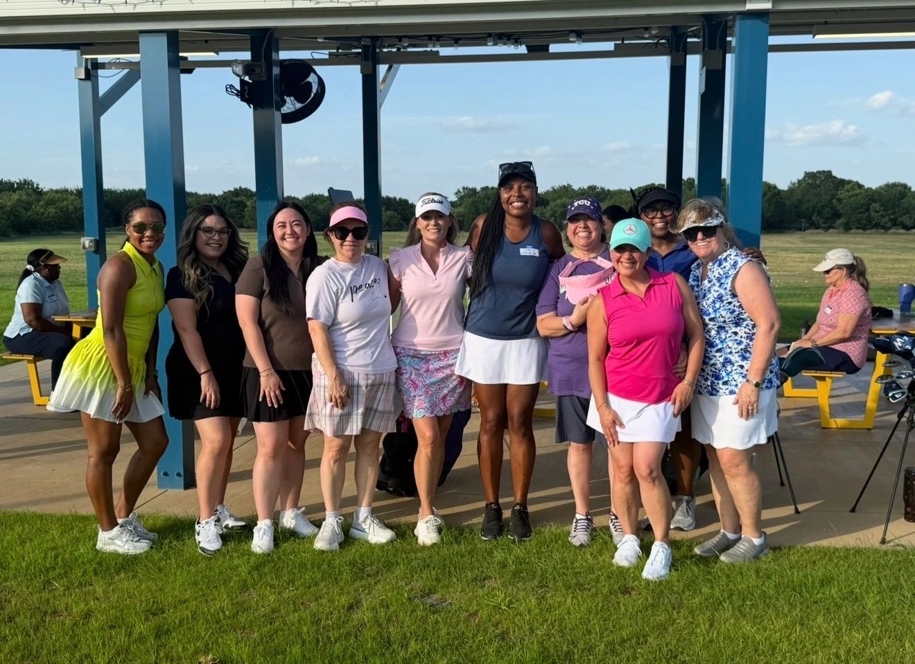 Community golf event group